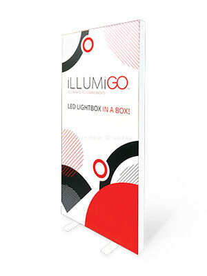Kaseton tekstylny Lightbox in box 2x1 LED IlumiGo™